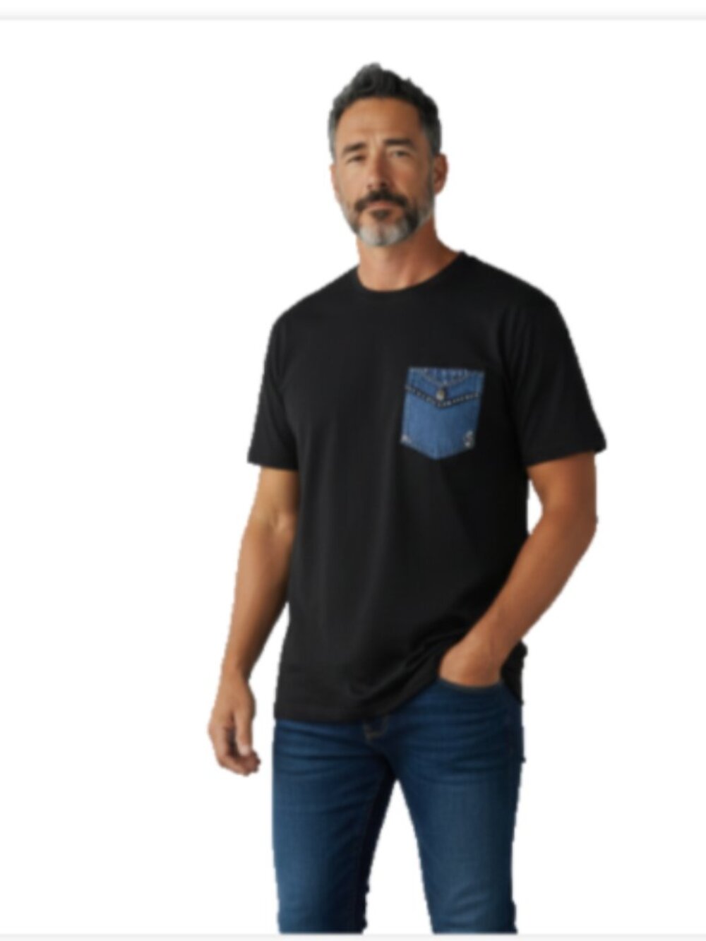 Harley-Davidson Pocket T-shirt 5XL NEW Short Sleeve Men's Black Mt Pocono PA